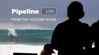 Six Hours of Massive Pipeline LIVE Surfing From the Hawaii Volcom House Recorded on Feb 26th 2022 [upl. by Ajssatsan168]