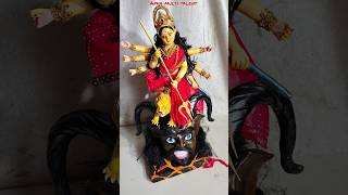 Durga Puja  Durga ji ki murti banane ka tarika  Durga Mata making 2024 Shorts [upl. by Ylagam]