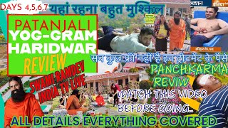 PATANJALI YOGGRAM IN HARIDWAR REVIEW  SWAMI BABA RAMDEV  INDIA TV YOGA  ROOM  LIVE  VLOG  TOUR [upl. by Kneeland]