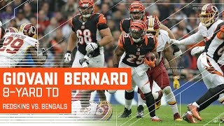 Huge Return by Alex Erickson Sets up Giovani Bernards TD Run  Redskins vs Bengals  NFL [upl. by Niko135]