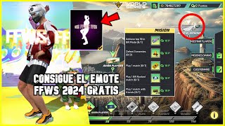 RAPIDO ERROR EMOTE FFWS GRATIS BONUS DE DIAMANTE SORPRESA EVENTO BOOYAH CONSIGUE PUNTOS free fire [upl. by Honoria384]