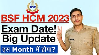 BSF HCM Exam Date 2023  BSF HCM Exam Kab Hoga 2023  BSF HCM Written Exam Admit Card 2023 [upl. by Gladstone510]