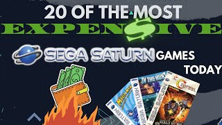 LIST 20 of the MOST EXPENSIVE Sega SATURN games today ¿Little treasures on the shelves [upl. by Fleck]