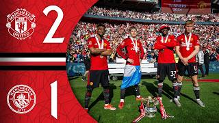 A Cup Final Win Made In Carrington 💫  Man Utd 21 Man City  FA Cup Highlights [upl. by Ydualc]