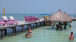 Caye Caulker trip Belize [upl. by Lalittah]