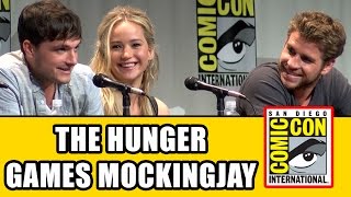 THE HUNGER GAMES Mockingjay Part 2 Comic Con Panel [upl. by Anial]