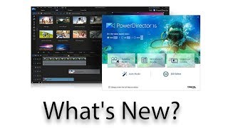 Whats New In CyberLink PowerDirector 16   Review [upl. by Yrhcaz]