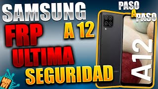 A12 Eliminar Cuenta Google Samsung A12 SMA125MNF 📱 FRP Bypass Método definitivo 🔓 [upl. by Lyudmila541]