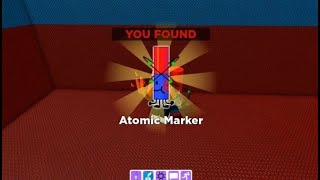 How to get ATOMIC marker in FIND THE MARKERS Roblox  UPDATED 2024 [upl. by Almena103]