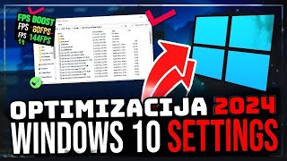 🔧 KAKO OPTIMIZOVATI WINDOWS 10 ZA GAMING  KAKO UBRZATI PC i LAPTOP [upl. by Lorrimer]