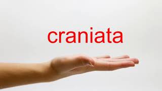 How to Pronounce craniata  American English [upl. by Marcia]