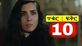 ጥቁር ፍቅር ክፍል 10  Tikur Fikir part 10 [upl. by Anaugahs]