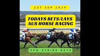 Australian Horse Racing  Betting Tips  1092024 [upl. by Ociram]