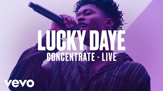 Lucky Daye  quotConcentratequot Live  Vevo DSCVR [upl. by Kashden44]