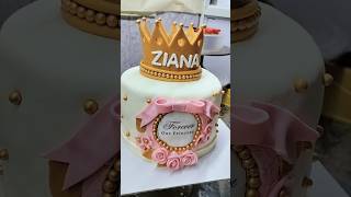 King 👑 fauden cake decorating amezing beutiful design cake shortvideo viralvideo cakerecipe [upl. by Annaohj]