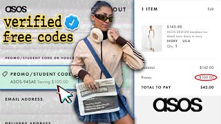 Asos Discount Code To SAVE The Absolute Most Site Wide [upl. by Candi]