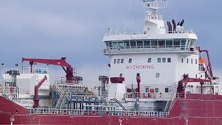 Oilchemical tanker BOTHNIA on slow approach to Port of Ipswich 🇬🇧 231024 [upl. by Remot362]