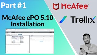 McAfee ePO 510 Installation [upl. by Yrgoerg]