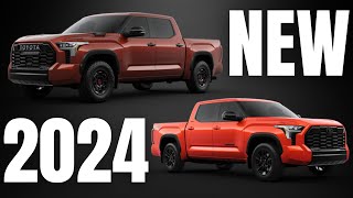 NEW CHANGES For 2024 Toyota Tundra Models [upl. by Fairleigh]