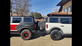 Bronco Hardtop TOR vs OEM [upl. by Inaja]