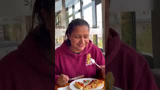 Types of pizza eater 🤣 Fancy style vs Nepali style  which do you prefer  pizza [upl. by Azeel]