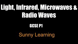 Light Infrared Microwaves amp Radio waves  AQA Physics [upl. by Swiercz]