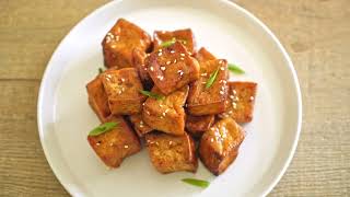 Crispy Fried Tofu  The Ultimate Crunchy Snack  Part 2 [upl. by Etoile]