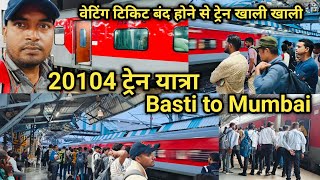 Gorakhpur to Mumbai train journey  20104 train journey 2024  Part 1 [upl. by Alyakam752]