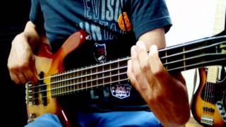 Europe  The Final Countdownbass cover [upl. by Rolo]