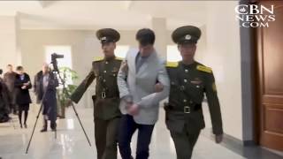 Beaten and Terrorized Otto Warmbier Returns in a Coma from N Korean Captivity [upl. by Lleddaw]