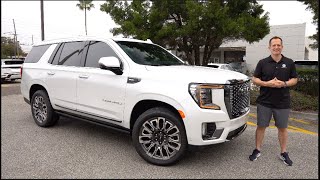 Is the GMC Yukon Denali Ultimate a BETTER luxury SUV than a 2024 Cadillac Escalade [upl. by Marijn]