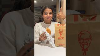 Eating KFC In McDonalds 😱😱 Eating KFC burger in McDonalds food Challenge shorts ashortaday [upl. by Ahcsrop]