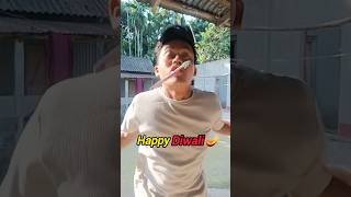 HAPPY Diwali 🪔  happy diwali2024 comedyfilms vlogs natok2024 funnyreels reelsshorts [upl. by Gard554]