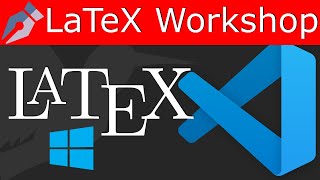 Install LaTeX Workshop and compile PDF in VSCode LaTeX Windows [upl. by Anidem]