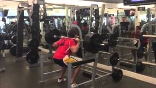 Frederick Luethcke  445lbs202kg Back Squat for 4 Reps [upl. by Jasun497]