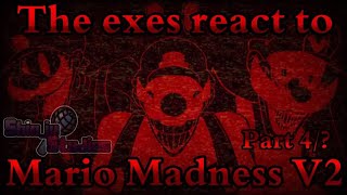 🔪🎃The Exes react to Mario Madness V2🎃🔪 Gacha Life 2  Reaction  Halloween Special 22 [upl. by Yaral]