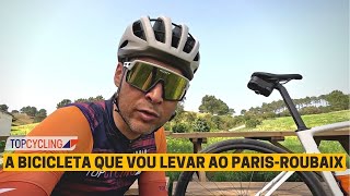 Bicicleta de gama média para fazer o ParisRoubaix Challenge [upl. by Cointon]