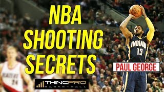 NBA SHOOTING SECRETS to Improve Your Jump Shot like Paul George [upl. by Nive]