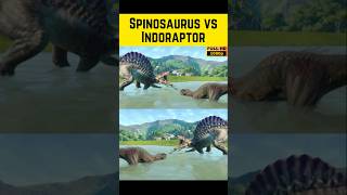 Who wins Majungasaurus Indoraptor Spinosaurus Stegoceratops [upl. by Nalyak]