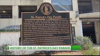 How the Savannah St Patricks Day parade began 200 years ago [upl. by Iorgo822]