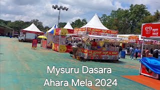 Mysuru Dasara Aahara Mela 2024  Food Festival  Mysuru Ahara Mela food [upl. by Elleraj]