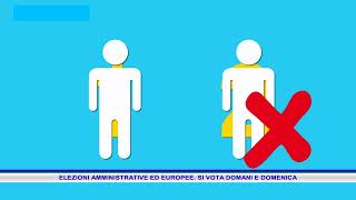 ELEZIONI AMMINISTRATIVE ED EUROPEE SI VOTA DOMANI E DOMENICA [upl. by Engapmahc945]