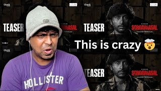 Sorgavaasal  Teaser Reaction  RJ Balaji  Selvaraghavan  MOU  Mr Earphones [upl. by Carn]