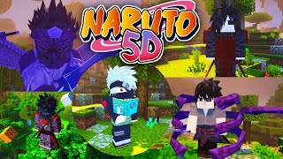 CRIEI UM MODADDON DE NARUTO PRA MINECRAFT  Naruto 5D Soulslike  Uchiha Update [upl. by Foah]