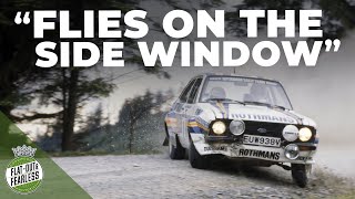 So sideways there were more flies on the side  Vatanen and Richards reunited with champion escort [upl. by Sikko]