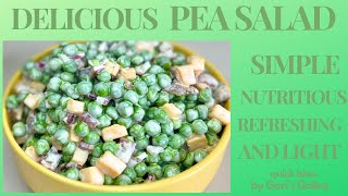 Classic Pea Salad [upl. by Nirat936]