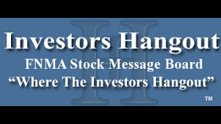 FNMA Stock Fannie Mae Message Board [upl. by Palmore367]