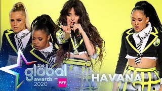 Camila Cabello  Havana Live at The Global Awards 2020  Capital [upl. by Fidellas]