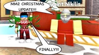 MM2 CHRISTMAS UPDATE IS HERE 2023 [upl. by Ynohtnael]