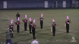 Lejeune High School Marching Band at Greene Central High School 10262024 [upl. by Laurentium347]